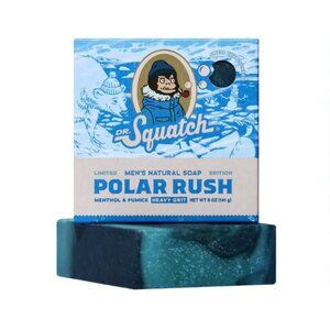 $4 When Bundled DR. SQUATCH Men's All Natural Bar Soap - Polar Rush - 5oz